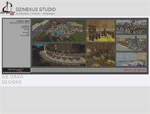 Tablet Screenshot of dzinexus.com